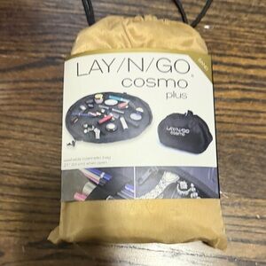 Cosmo Plus Gold Cosmetic Bag